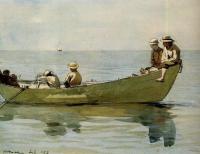 Homer, Winslow - Seven Boys in a Dory